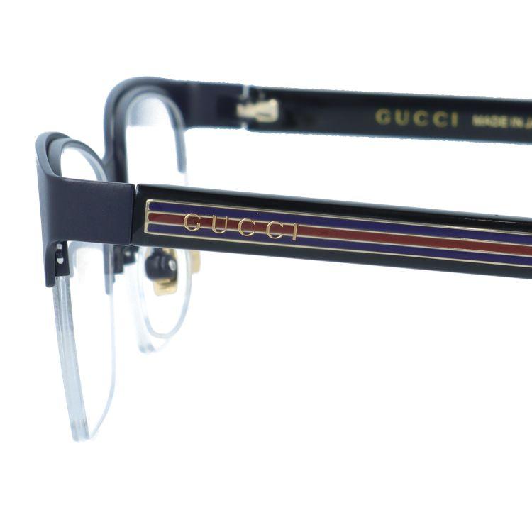 グッチ メガネ フレーム 伊達メガネ 度付き 度入り 老眼鏡 遠近両用 アジアンフィット GUCCI GG0387OJ 004 55 スクエア メンズ レディース｜brand-sunglasshouse｜08