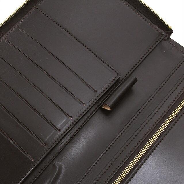 グレンロイヤル オーガナイザー トラベルウォレット パスポートケース メンズ 03-5203 TRAVEL WALLET WITH PEN HOLDER プレゼント ギフト｜brand-sunglasshouse｜07