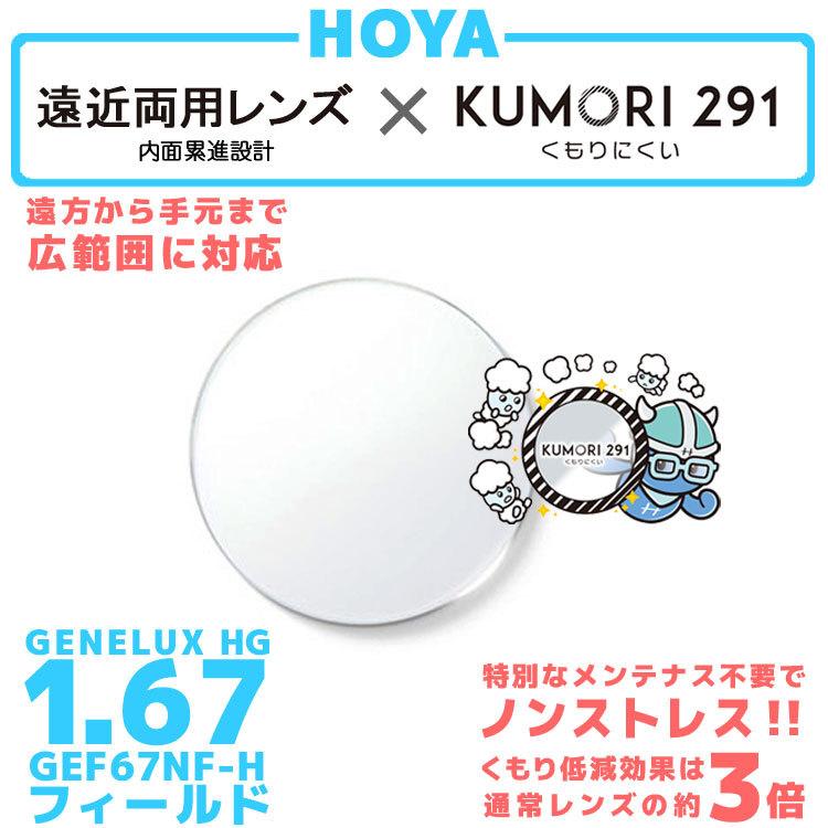 HOYA ホヤ 度付き 遠近両用 くもり止め レンズ 眼鏡 メガネ マスク