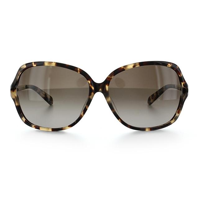 ケイトスペード kate spade サングラス EVETTE FS 9ZT/CC 59 ハバナ/ライトゴールド アジアンフィット UVカット