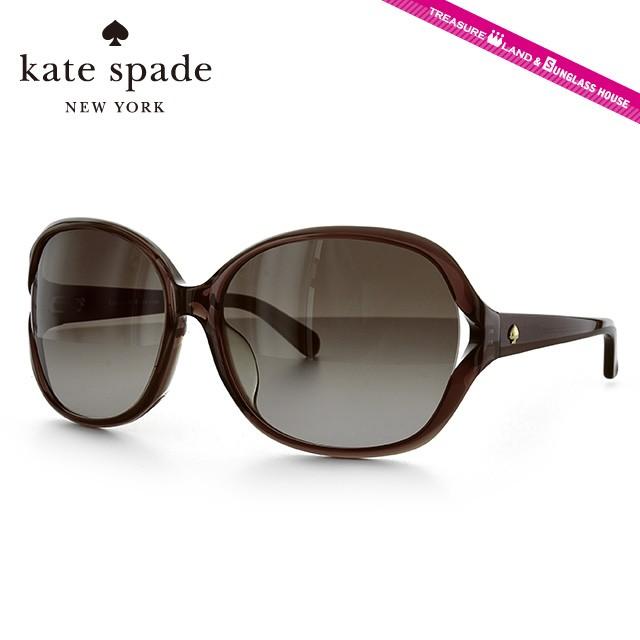 ケイトスペード サングラス 国内正規品 レディース kate spade ADELIA FS GAJ/HA 60 ブラウン アジアンフィット