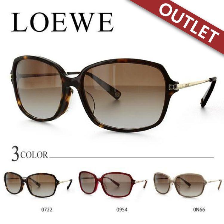 LOEWE（ロエベ） 訳あり アウトレット サングラス LOEWE SLW903G 0722