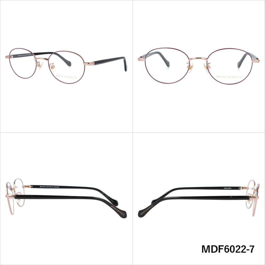 MERCURYDUO（マーキュリーデュオ） メガネ 眼鏡 フレーム 度付き 度