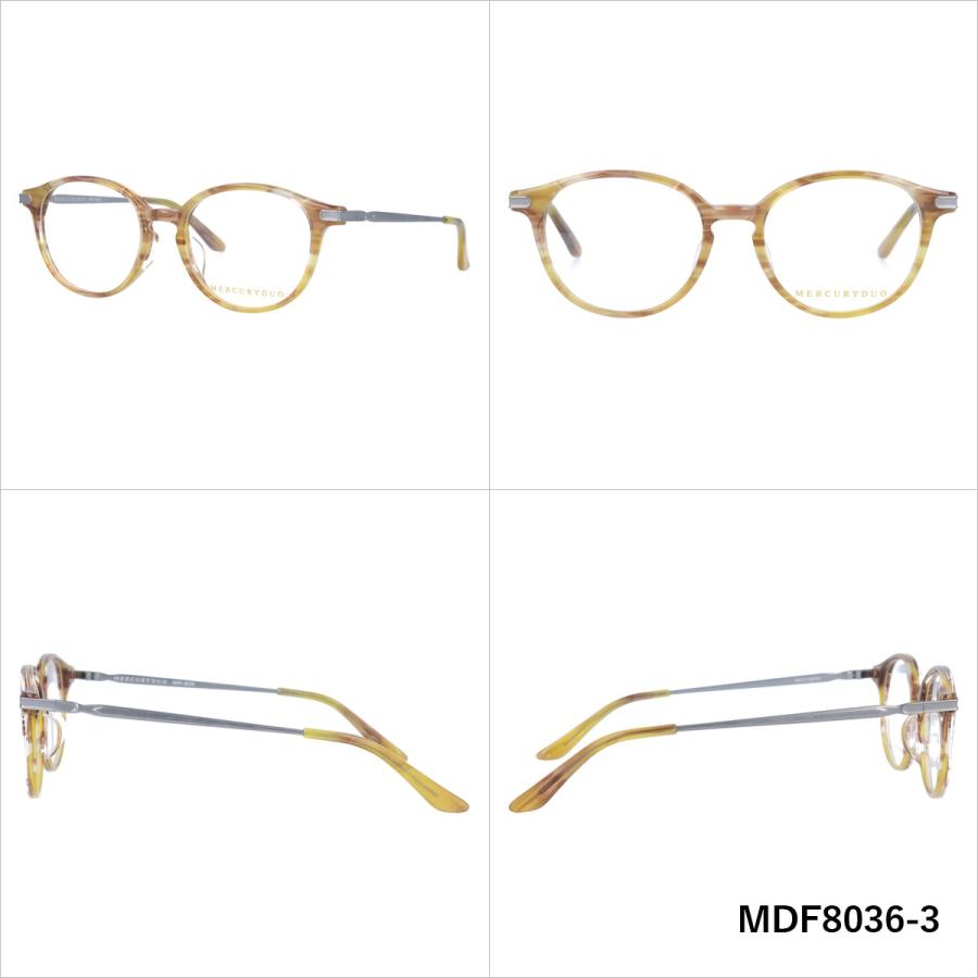 MERCURYDUO（マーキュリーデュオ） メガネ 眼鏡 フレーム 度付き 度