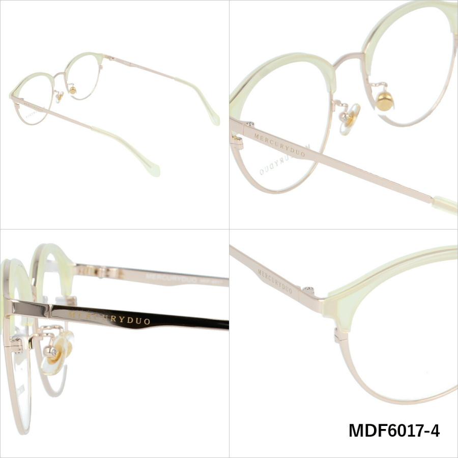 【MERCURY-DUO】 MDF6025-4 ゴールド/ピンク メガネ MERCURYDUO（マーキュリーデュオ） メガネ 眼鏡 フレーム 度付き 度