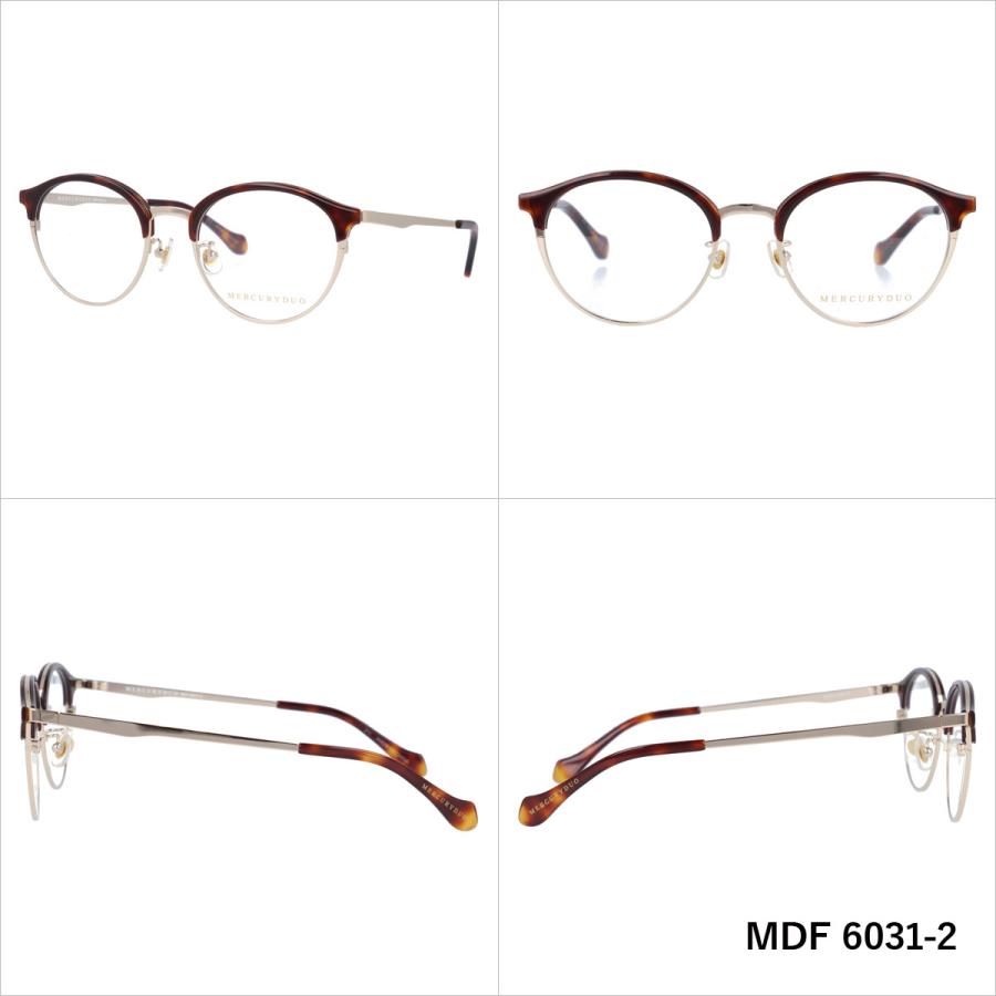 MERCURYDUO（マーキュリーデュオ） メガネ 眼鏡 フレーム 度付き 度