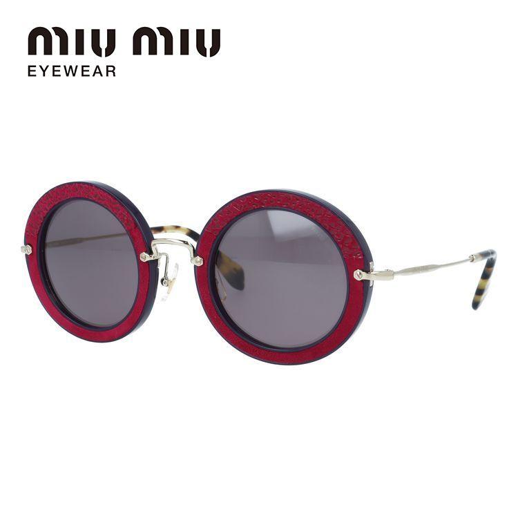 ミュウミュウ サングラス 国内正規品 レディース miu miu MU08RS U6A6X1 49 ユニセックス UVカット プレゼント ギフト｜brand-sunglasshouse