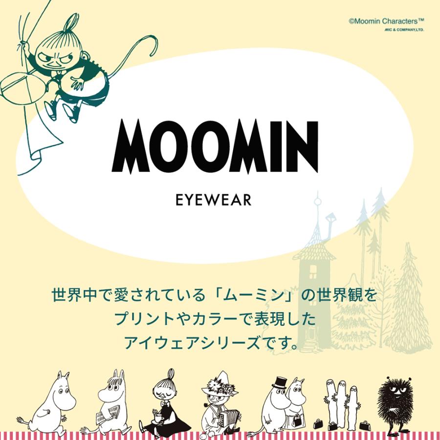MOOMIN ムーミン ライトカラーサングラス MU-002 BK 49サイズ MOOMIN ムーミン ライトカラーサングラス MU-002 BK 49サイズ