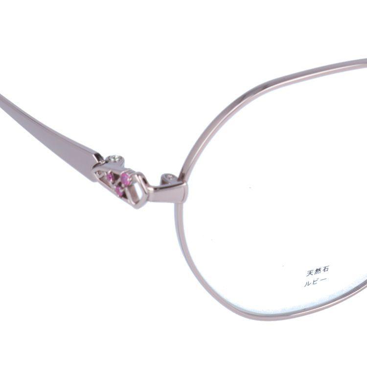 マリ・ジュエリー メガネフレーム MARI YAMAMOTO collection Mari Jewellery MJ 385-P2 54サイズ ルビー 天然石 プレゼント ギフトの画像