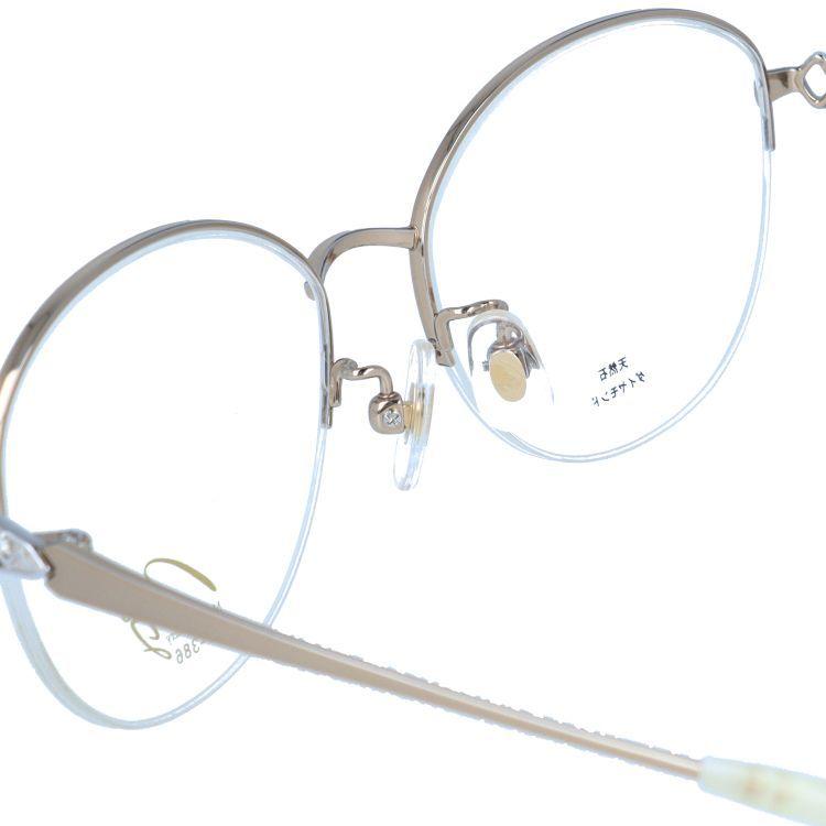 【早い者勝ち！】 マリ・ジュエリー メガネフレーム MARI YAMAMOTO collection Mari Jewellery MJ 386-G1 52サイズ ダイヤモンド 天然石 プレゼント ギフト 【KU2629810397】(96120円)