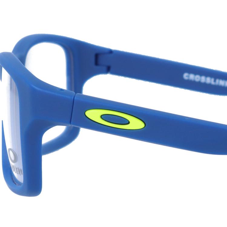 新品激安 オークリー OAKLEY Crosslink Youth ブルー OAKLEY（オークリー） メガネ フレーム国内正規品 伊達 度付き ブルー