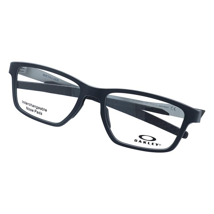 オークリー メガネ フレーム 国内正規品 伊達メガネ 老眼鏡 度付き ブルーライトカット メタリンク OAKLEY METALINK  OX8153-1055 55 眼鏡 めがね OX8153-10