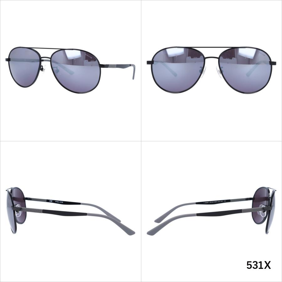 POLICE（ポリス） サングラス 国内正規品 メンズ SPL344I 全2カラー 58