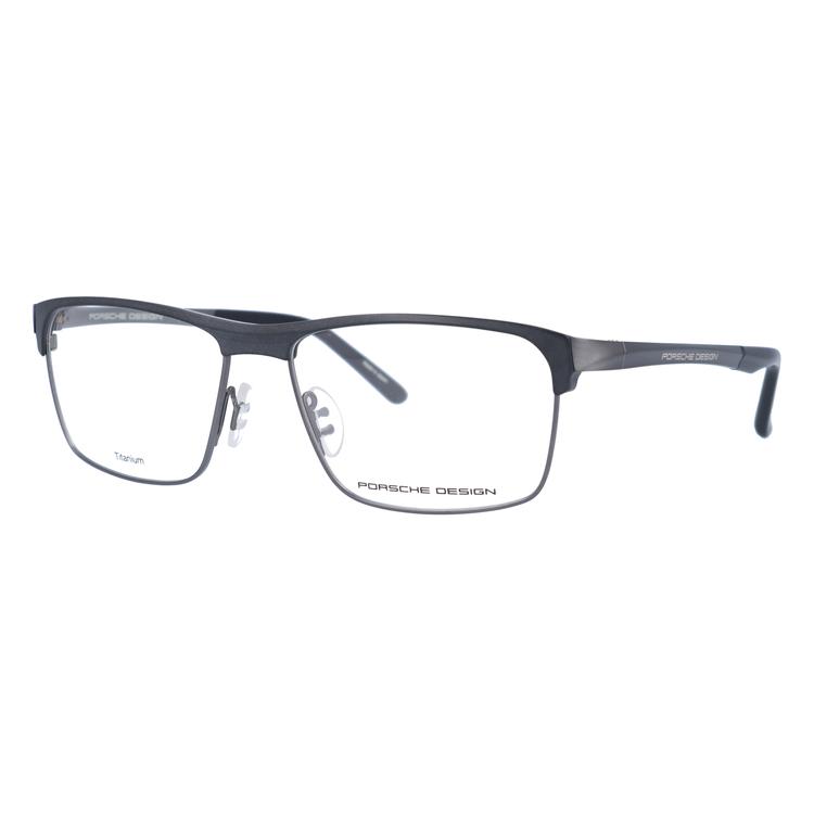 ポルシェ デザイン メガネ フレーム 国内正規品 伊達メガネ 老眼鏡 度付き ブルーライトカット PORSCHE DESIGN P8343 A 57 眼鏡 めがね プレゼント ギフト_3