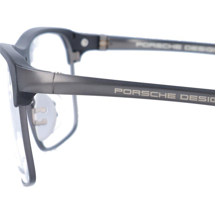 ポルシェ デザイン メガネ フレーム 国内正規品 伊達メガネ 老眼鏡 度付き ブルーライトカット PORSCHE DESIGN P8343 A 57 眼鏡 めがね プレゼント ギフト_9