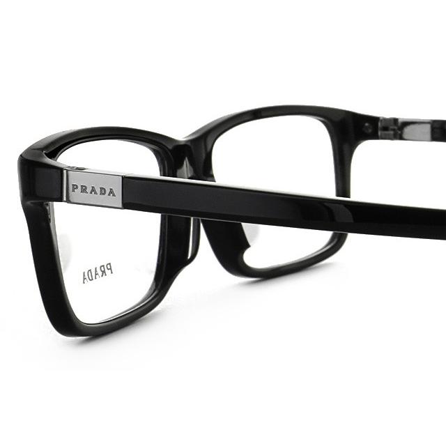 美品 プラダ PRADA 度入り眼鏡 ユニセックス PRADA（プラダ） メガネ フレーム 国内正規品 伊達メガネ 老眼鏡 度