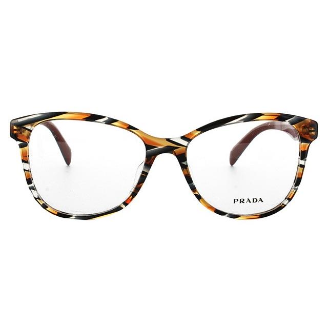 プラダ メガネ フレーム 国内正規品 伊達メガネ 老眼鏡 度付き ブルーライトカット ウェリントン PRADA PR12TVF VAN1O1 55 眼鏡 めがね プレゼント ギフト プラダ ウェリントン PRADA PR12TVF VAN1O1 プレゼント ギフト