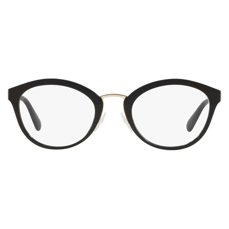 プラダ メガネ フレーム 国内正規品 伊達メガネ 老眼鏡 度付き ブルーライトカット PRADA フォックス PR06VVD 1AB1O1 52 眼鏡 めがね プレゼント ギフト プラダ PRADA フォックス PR06VVD 1AB1O1 プレゼント ギフト