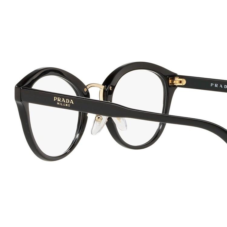 プラダ メガネ フレーム 国内正規品 伊達メガネ 老眼鏡 度付き ブルーライトカット PRADA フォックス PR06VVD 1AB1O1 52 眼鏡 めがね プレゼント ギフト プラダ PRADA フォックス PR06VVD 1AB1O1 プレゼント ギフト