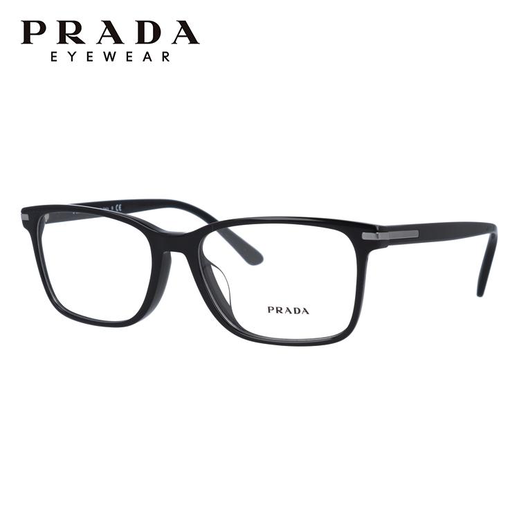 未使用★PRADA プラダ メガネフレーム 度なし ケース・クロス付き PRADA（プラダ） 訳あり 店頭展示品/外箱なし メガネ フレーム 国内
