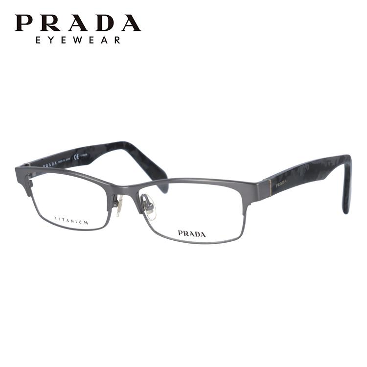 未使用★PRADA プラダ メガネフレーム 度なし ケース・クロス付き PRADA（プラダ） 訳あり 店頭展示品/外箱なし メガネ フレーム 国内