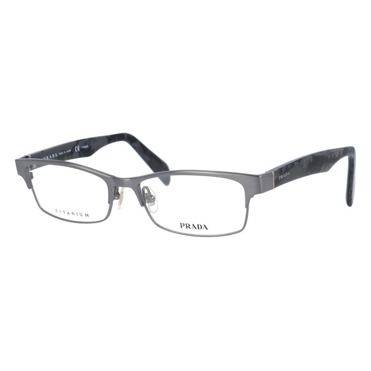 未使用★PRADA プラダ メガネフレーム 度なし ケース・クロス付き PRADA（プラダ） 訳あり 店頭展示品/外箱なし メガネ フレーム 国内