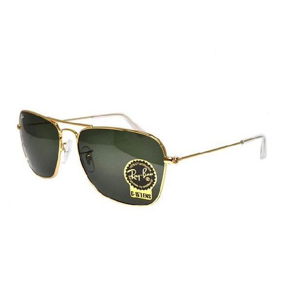 レイバン サングラス RB3136 001 58 CARAVAN キャラバン レギュラーフィット G-15 グリーンレンズ RayBan 海外正規品 UVカット プレゼント ギフト｜brand-sunglasshouse｜02