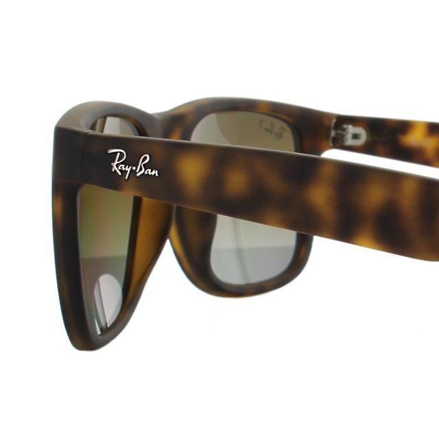 レイバン 偏光 サングラス 国内正規品 メンズ レディース ray-ban RB4165F 865/T5 54 JUSTIN ジャスティン アジアンフィット スクエア RayBan 度付きサングラス｜brand-sunglasshouse｜05