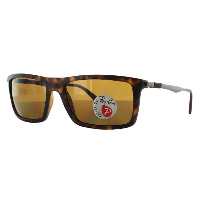 レイバン 偏光 サングラス 国内正規品 メンズ レディース ray-ban RB4214 609283 59 マットハバナ RayBan ユニセックス レギュラーフィット プレゼント ギフト｜brand-sunglasshouse｜02