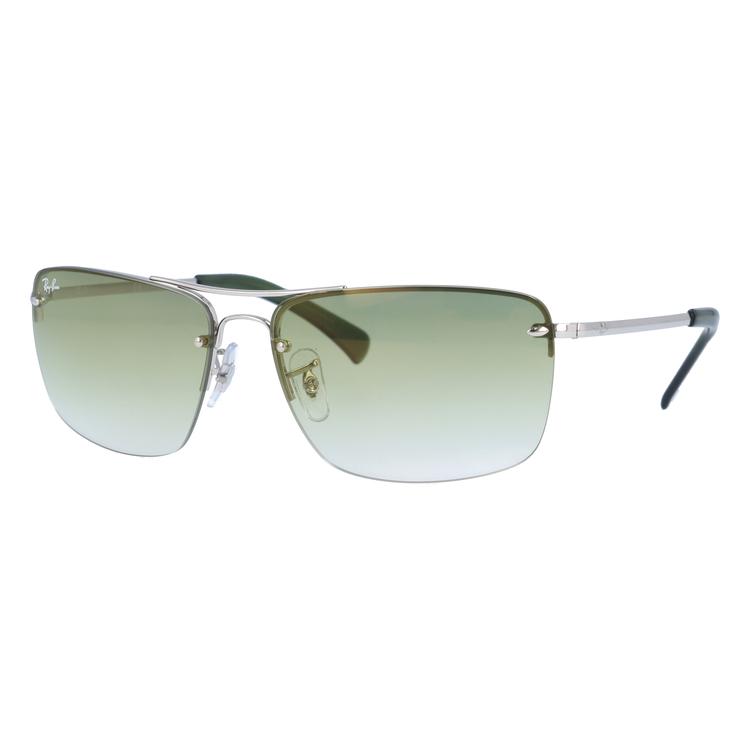 Ray-Ban（レイバン） サングラス RB3607 91300R 61 レギュラーフィット スクエア ミラー RayBan 海外正規品 UV ...