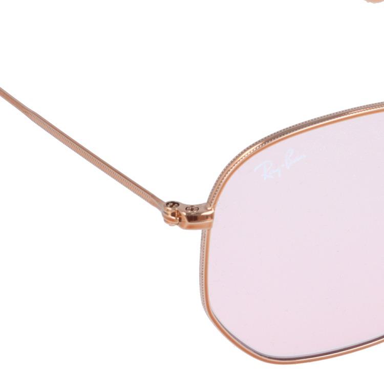美品 Ray-Ban RB3548-N 9131/0X 54 ピンク 調光 Ray-Ban（レイバン） 調光サングラス RB3548N 91310X 54 HEXAGONAL