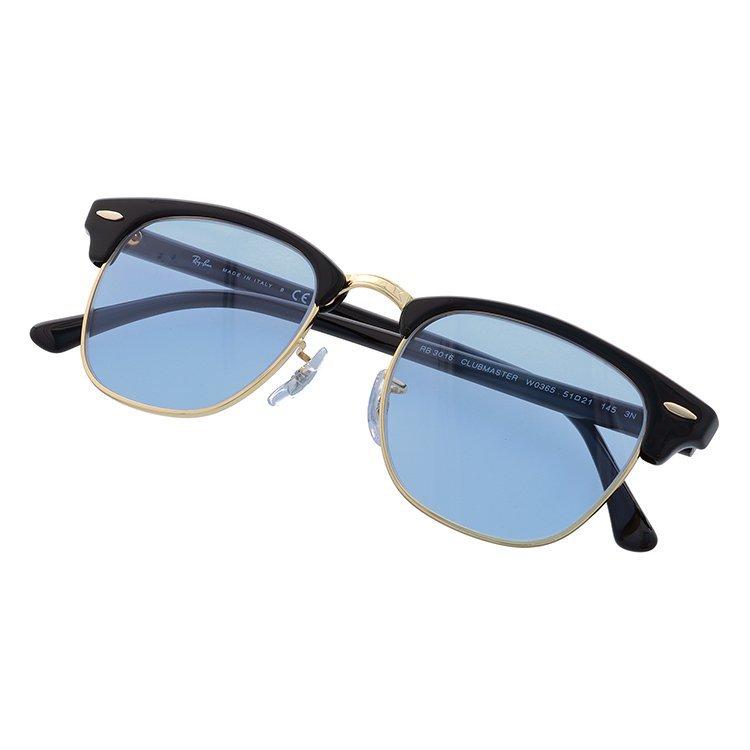 レイバン サングラス クラブマスター Ray-Ban CLUBMASTER RB3016・RB3016F W0365 49・51・55サイズ オリジナルレンズカラー ライトカラー 海外正規品 プレゼント｜brand-sunglasshouse｜23