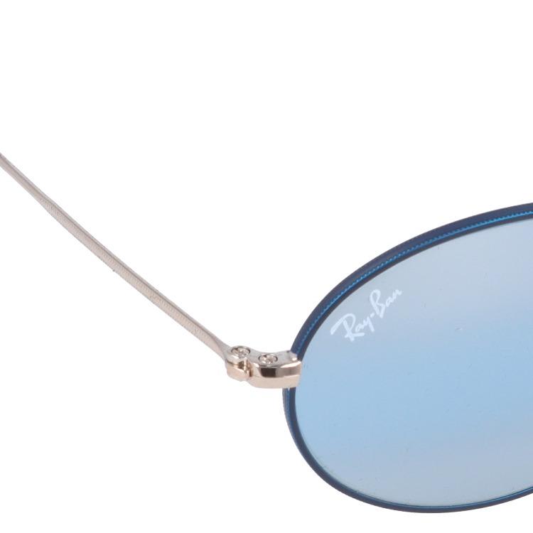 レイバン サングラス RB3547 9156AJ 51・54 OVAL オーバル レギュラーフィット オーバル ミラー RayBan 海外正規品 UVカット プレゼント ギフト｜brand-sunglasshouse｜09