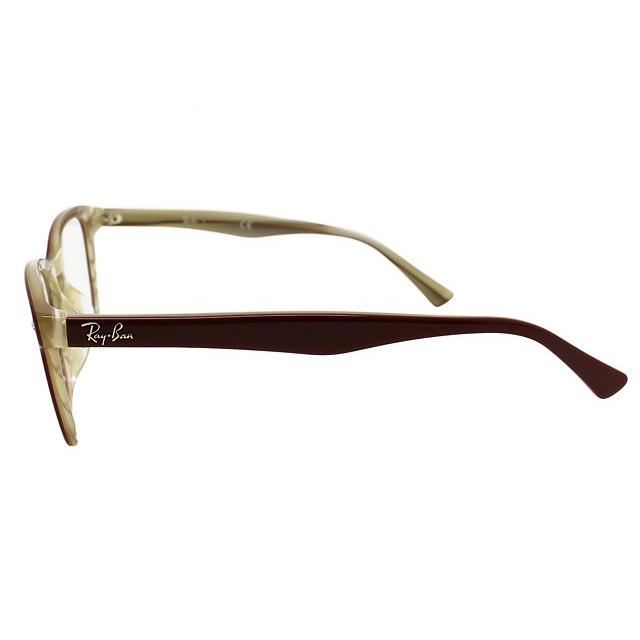 Ray-Ban（レイバン） メガネ フレーム 国内正規品 伊達 老眼鏡 度付き ブルーライトカット ウェリントン Ray-Ban ...