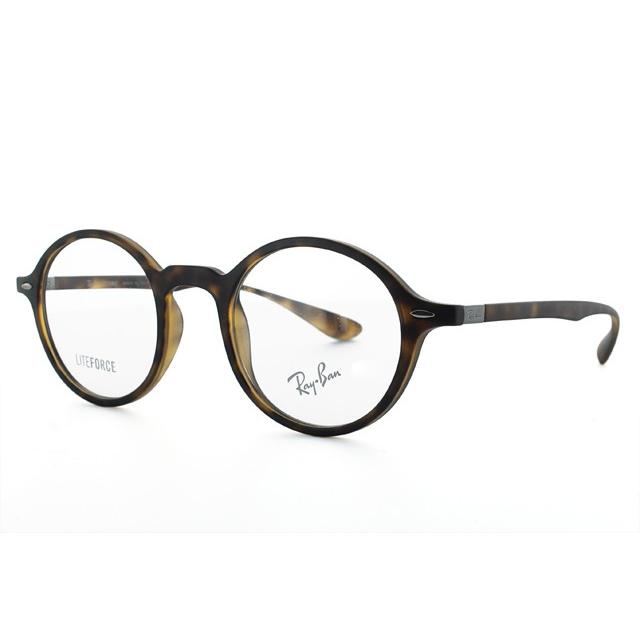 Ray-Ban 伊達メガネ　メガネフレーム　レイバン　ブラウン　度なし　眼鏡 Ray-Ban（レイバン） メガネ フレーム 国内正規品 伊達メガネ 老眼鏡