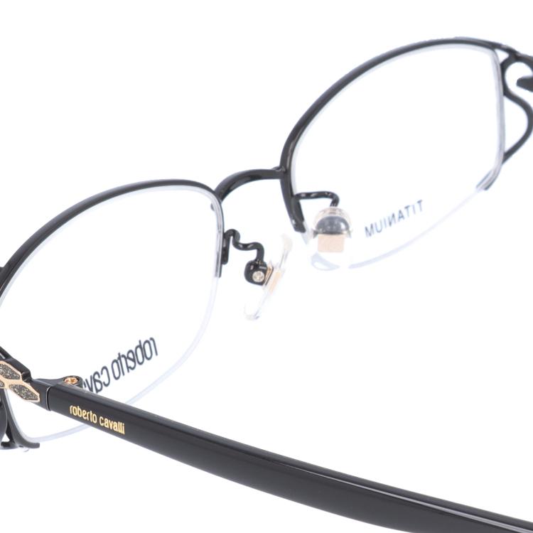 ロベルト カバリ フレーム ブランド 伊達 度付き 度入り メガネ 眼鏡 RC0604-4 52サイズ roberto cavalli チタン/スクエア/レディース プレゼント ギフト_8