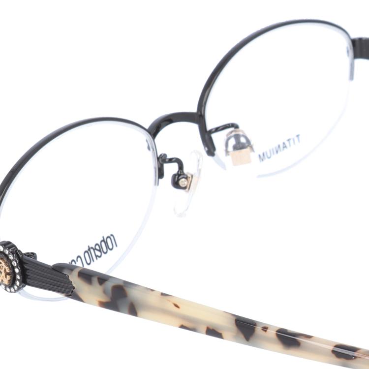 ロベルト カバリ フレーム ブランド 伊達 度付き 度入り メガネ 眼鏡 RC0606-4 51サイズ roberto cavalli チタン/ハーフリム/ラウンド/レディース プレゼント_8