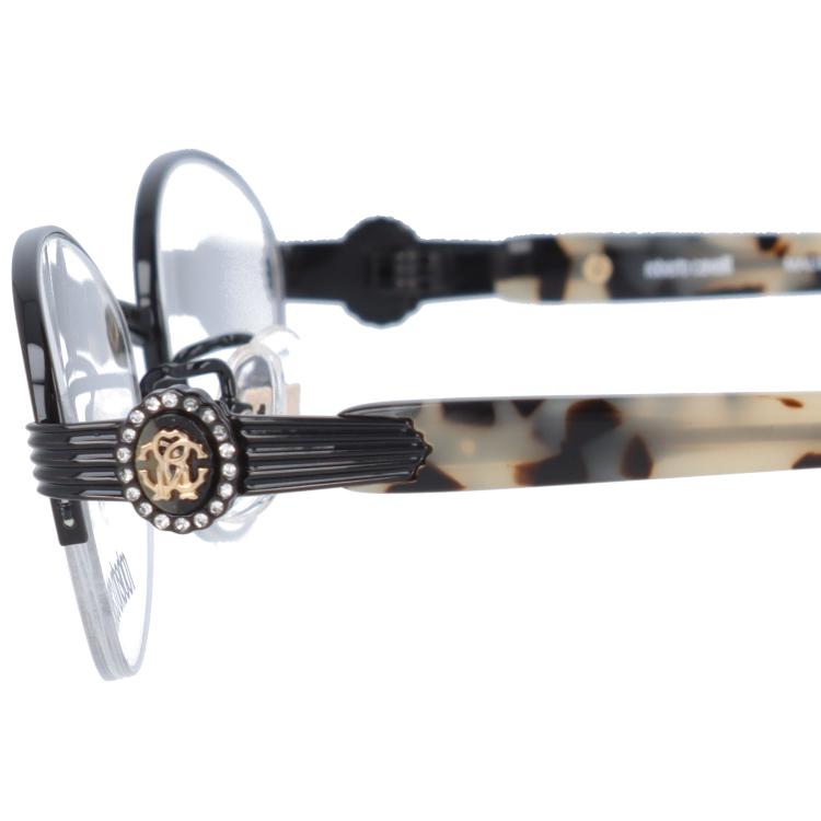 ロベルト カバリ フレーム ブランド 伊達 度付き 度入り メガネ 眼鏡 RC0606-4 51サイズ roberto cavalli チタン/ハーフリム/ラウンド/レディース プレゼント_9