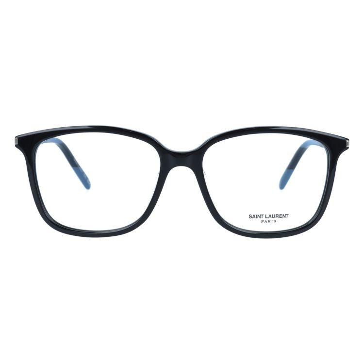 サンローラン パリ メガネ 伊達メガネ度付き 度入り 遠近 老眼鏡 SAINT LAURENT PARIS SL 453/F 001 55 ウェリントン イヴサンローラン メンズ レディース｜brand-sunglasshouse｜03