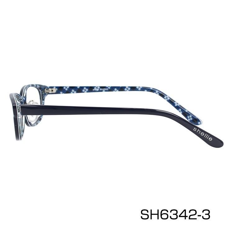 シェリー メガネ 眼鏡 フレーム 度付き 度あり 伊達 カラーレンズ