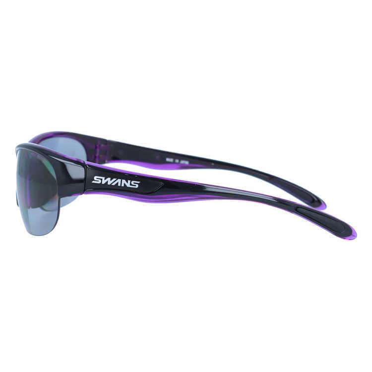 スワンズ サングラス アジアンフィット SWANS LN-0053 BK/PR 60 スポーツ 度付きハイカーブレンズ対応 UVカット プレゼント ギフト_3