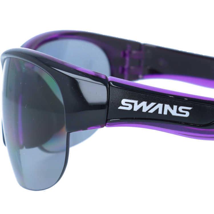スワンズ サングラス アジアンフィット SWANS LN-0053 BK/PR 60 スポーツ 度付きハイカーブレンズ対応 UVカット プレゼント ギフト_7