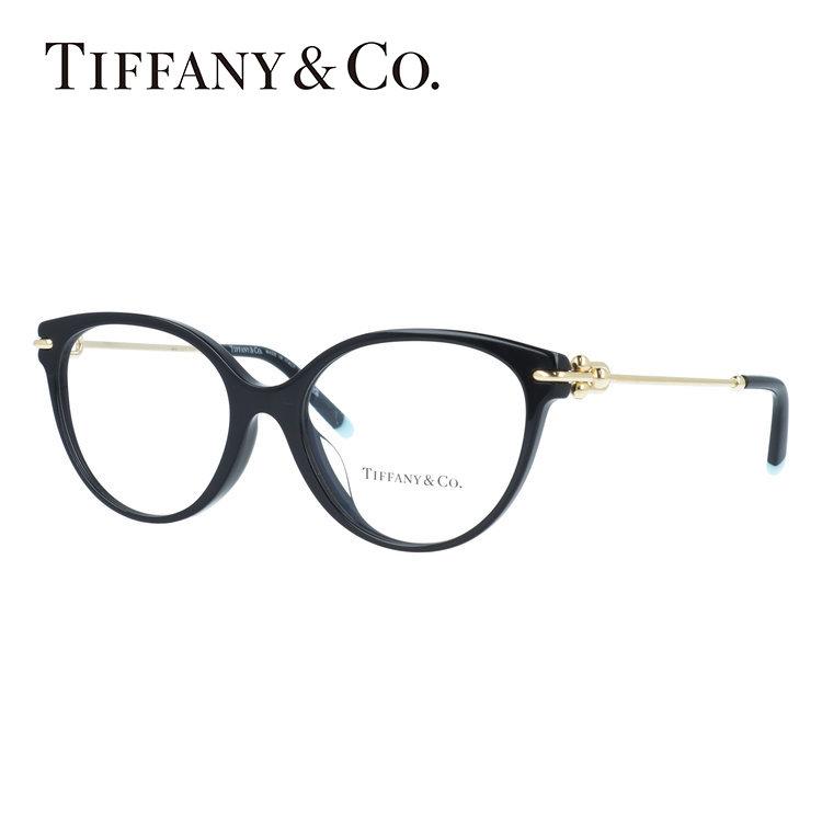 美品 ティファニー TIFFANY&amp;Co. 伊達眼鏡 アイウェア 度無し TF2223 52□16 レディース TIFFANY&Co.（ティファニー） 【無料で伊達加工】TIFFANY&CO. メガネ