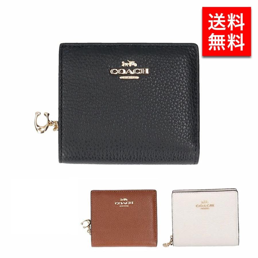 【ねこ】COACH コーチ 二つ折り財布 ブラック C2862 COACH（コーチ） 財布 サイフ さいふ財布 二つ折り財布 ミニ財布 C2862