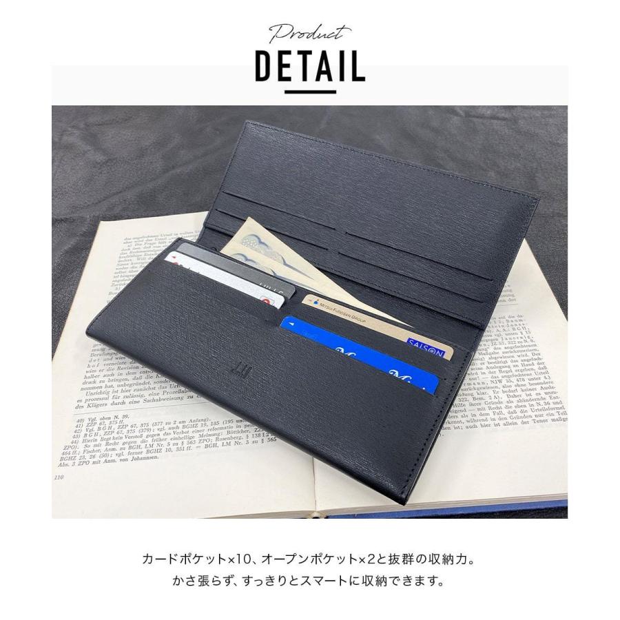 dunhill（ダンヒル） 長財布 長札 メンズ サイドカー ガンメタル