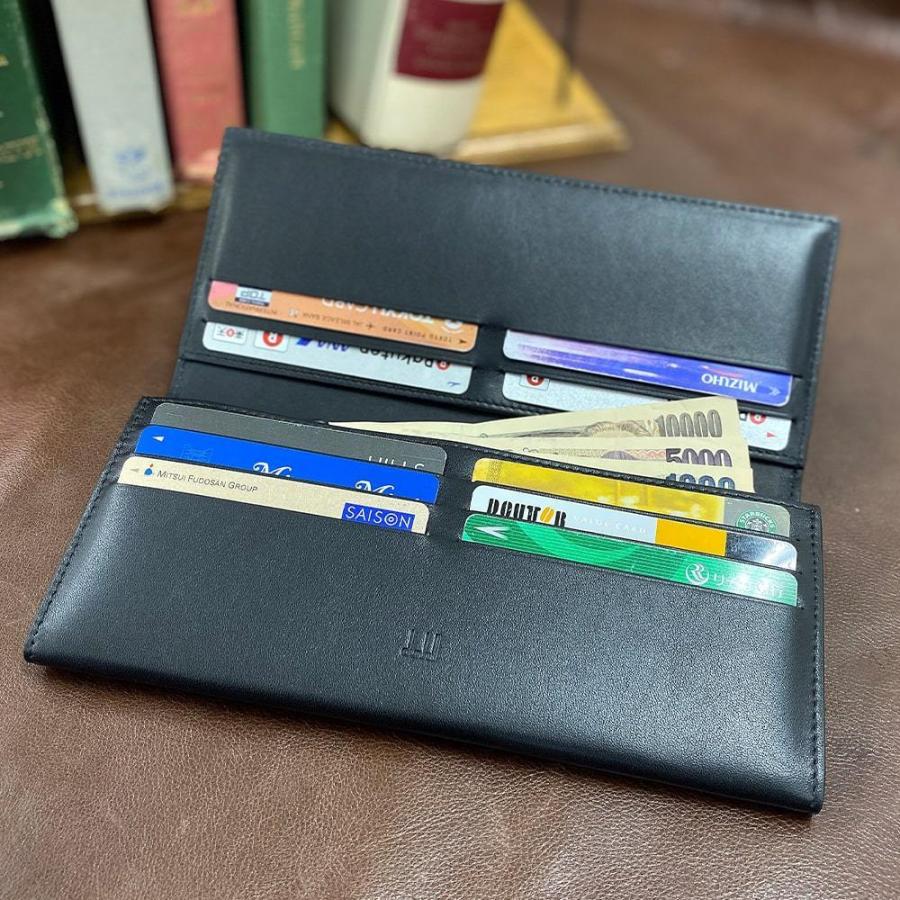 dunhill（ダンヒル） 長財布 長札 メンズ SIDECAR BLACK ブラック