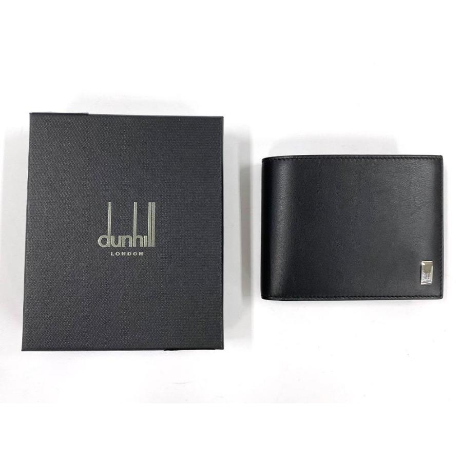 dunhill ダンヒル DUNHILL 二つ折り財布 メンズ 小銭入れ付 SIDECAR  