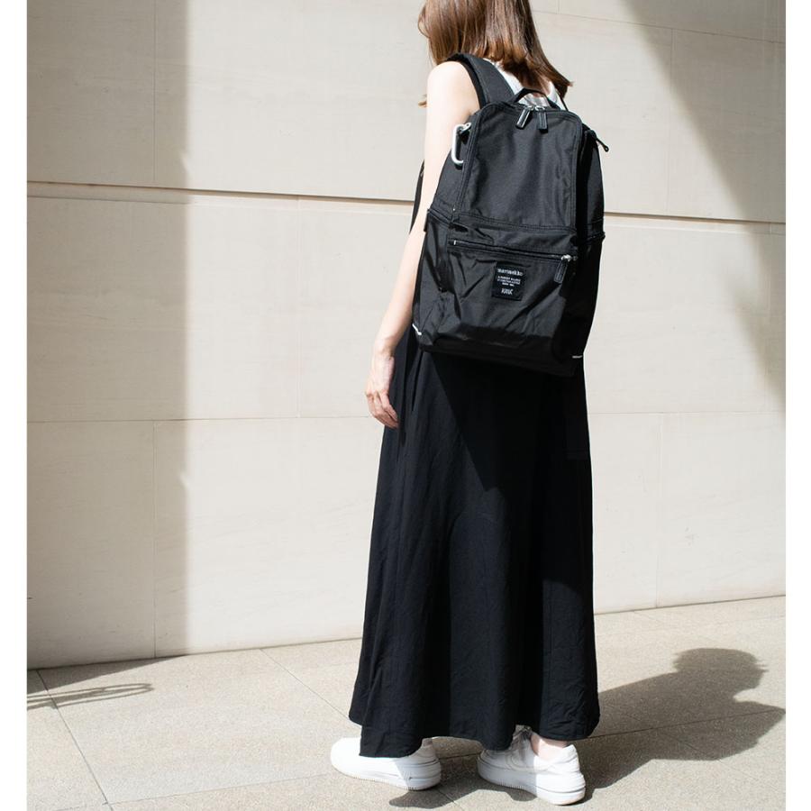 マリメッコ MARIMEKKO 26994 リュック BLACK Buddy  backpack レディースレディース 人気｜brand-tankentai｜08