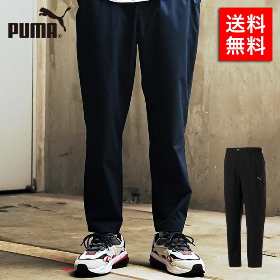PUMA プーマ PCPCウーブンクロップドパンツ 撥水加工 伸縮性 クロップド丈 カジュアル スポーツ ブランド :puma-849173:ブランド探検隊 !店 通販 プーマ クロップド丈パンツ