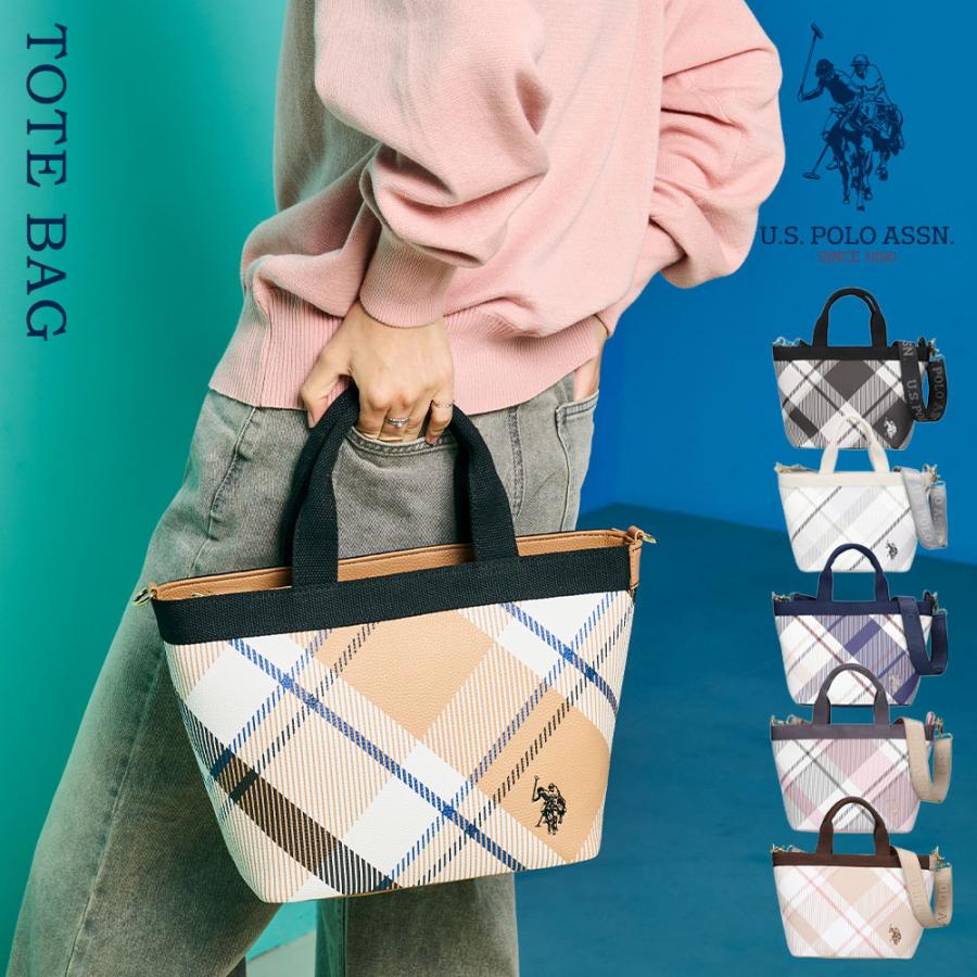 U.S. POLO ASSN.（ユーエスポロアッスン） レディース トートバッグ